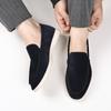 Fashion Classic Moccasins Dress Shoes Men Suede Leather Shoes For Men Loafers Formal Wedding Party Shoes Sapato Social Flats Size