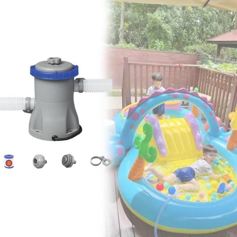 Swimming Pool Filter Pump With And Drainage For Recreational Water Use
