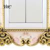 Outlet Sticker Switch European Style Punch Free Plastic Socket Decal Wall-mounted Cover Wall for Home