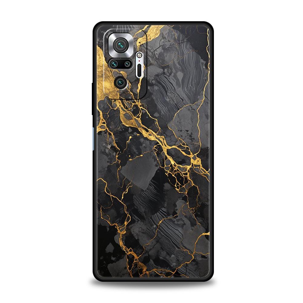 Aquarell Marmor Handyhülle Für Xiaomi Redmi Note 14 13 12 10 11 Pro Plus 14C 13C 12C 10C 9C 5G Weiche TPU Hülle