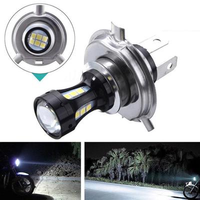 Fog Light H4 LED Bulb Dual Filament Design Low And High Beam Switch For Foggy Conditions For Car For Motorcycle