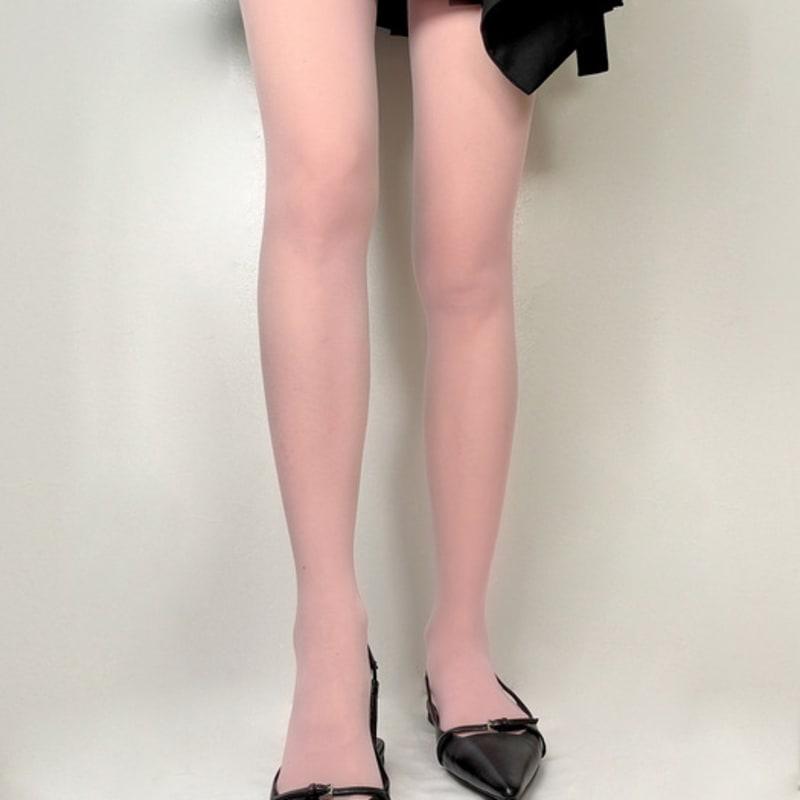 Романтичные полупрозрачные колготки цвета тигра (вишня в цвету) Free