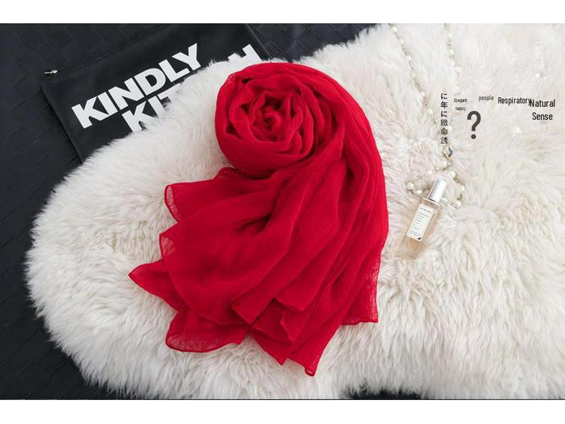 Eșarfă de mătase imitație model crocodil: Șal de plajă și prosop de protecție solară în stil coreean pentru femei