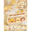 2025 Trendy Cheese Pencil Case: Large Capacity, Stylish Design for Girls, Perfect for Elementary School Students