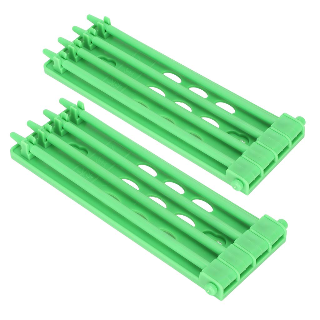 2 Stück Taubenfußringhalter Kunststoff Taubenbandständerrahmen für Papageien Hühner Enten Adlerfuß