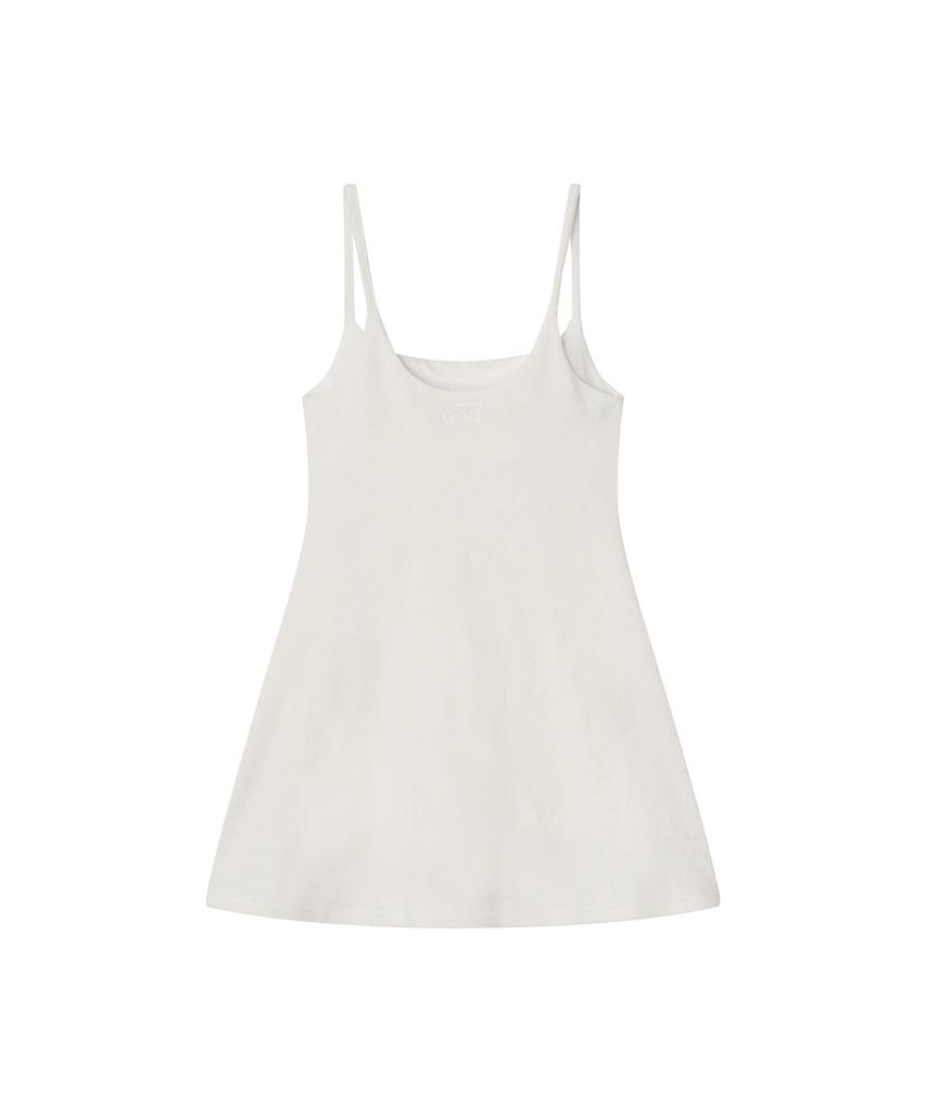 Iuteu Terry Cover Up Dress / White