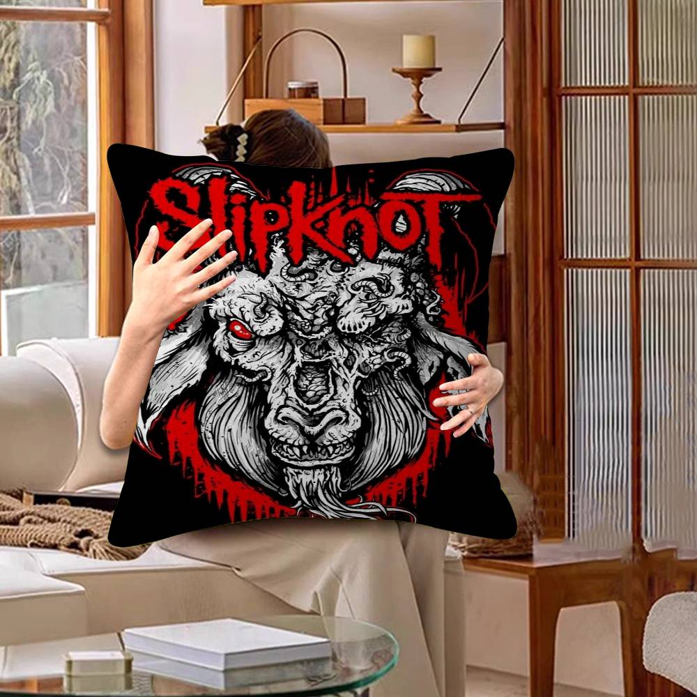 Pop Band SSlipknot Album Pillow Cover Sofa Cushion Cover Home Room Decoration Children Gift