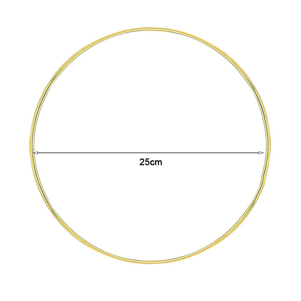 Garland Hoop Iron Ring Garland Decoration Garland Hoop Gold Metal Hoop Iron Ring Large Circle Garland Decorative Circle