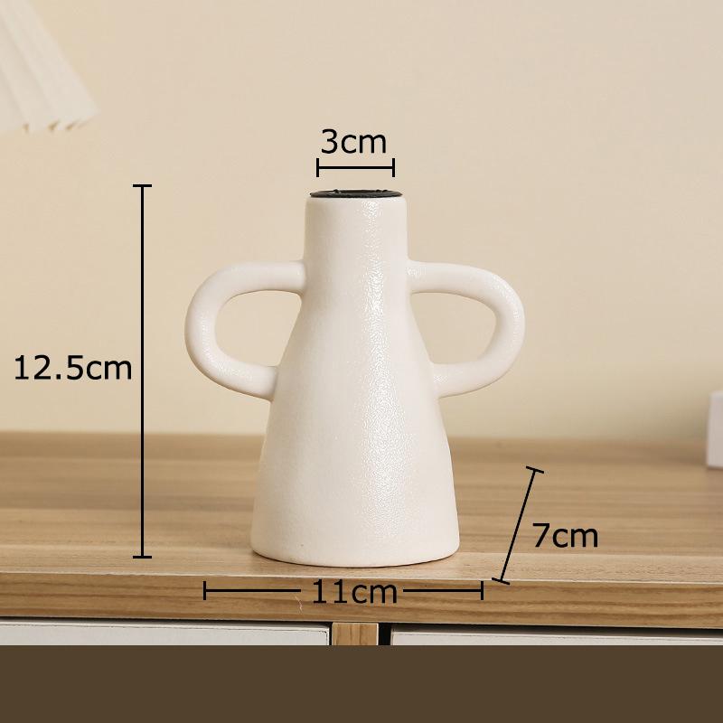 Minimalist Geometric Candle Holder Ceramic Candlestick Desk Decoration Wax Melt Burner Aroma Diffuser Home Aroma Container
