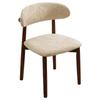 Dustproof Curved Backrest Dining Chair Cover Split Type Stool Covers Chair Dust Cover  Household