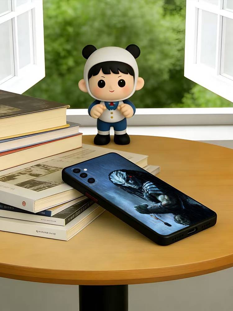 

The P-Predator Phone Case For Samsung Galaxy A73,A72,A71,A70,A53,A52,A51,Soft Silicone Black Cover Samsung a70