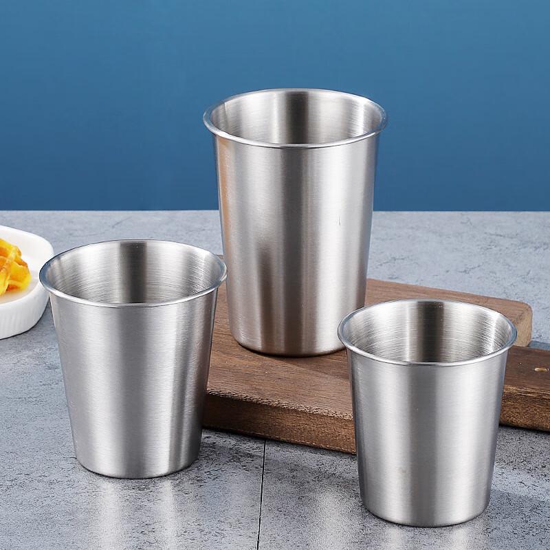 Huihuang 304 Stainless Steel Single-Layer Drink Cup