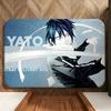 Anime N-Noragami Floor Mat Soft Flannel Floor Mat  Suitable for Entryways, Living Rooms, Bedrooms, and Bathrooms