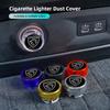 Car Cigarette Lighter Cover DustProof Decoration Cap For 408 308 5008 208 2008 3008 Landtrek Rifter 508 301 108 608 4008