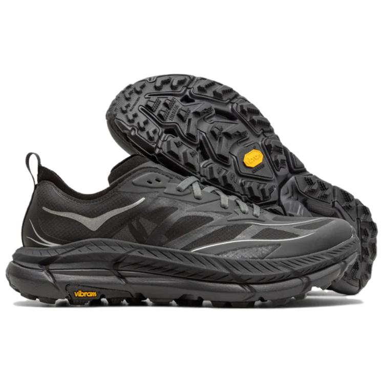 New HOKA ONE ONE Mafate Speed 4 Lite Black Outer Orbit 1168450-BCKT