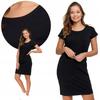 Women's Cotton Tube Dress Black Above the Knee Feminine MORAJ L Black
