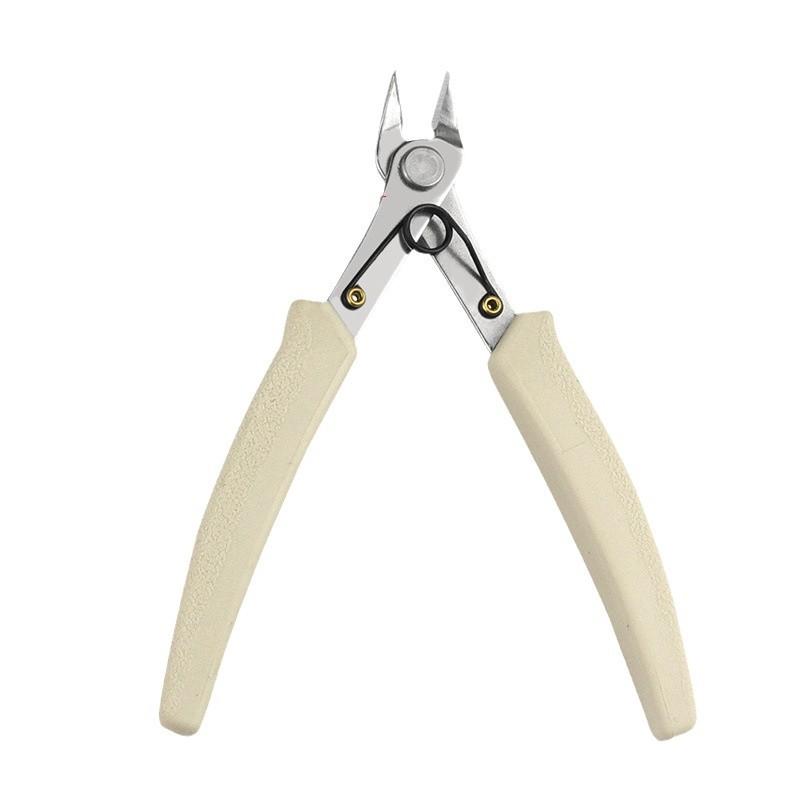 

1 шт. Косые электронные плоскогубцы из нержавеющей стали, Мини-ножницы, Электронные плоскогубцы, Плоскогубцы для снятия гель-лака, Модельные ножницы