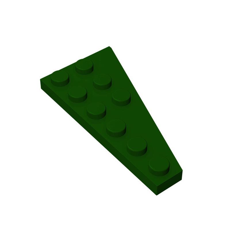50pcs 54384 Wedge Plate 6 X 3 Left Bricks Collections Bulk Modular GBC Toy For Technical MOC Set Buildings Blocks Compatible