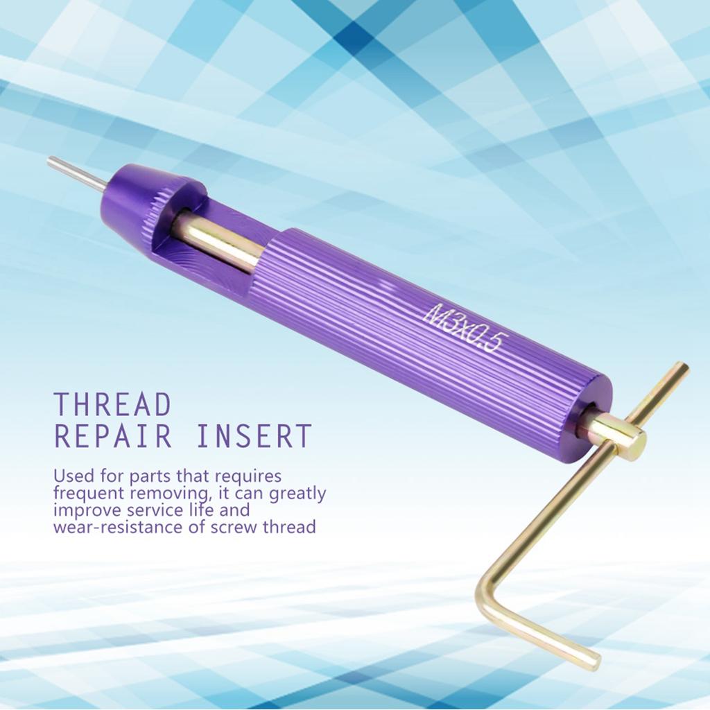 Helical Insert Thread Repair Insert Screw Thread Insert Stainless Steel Coiled Wire Helical Screw Thread Inserts M3 x 2D