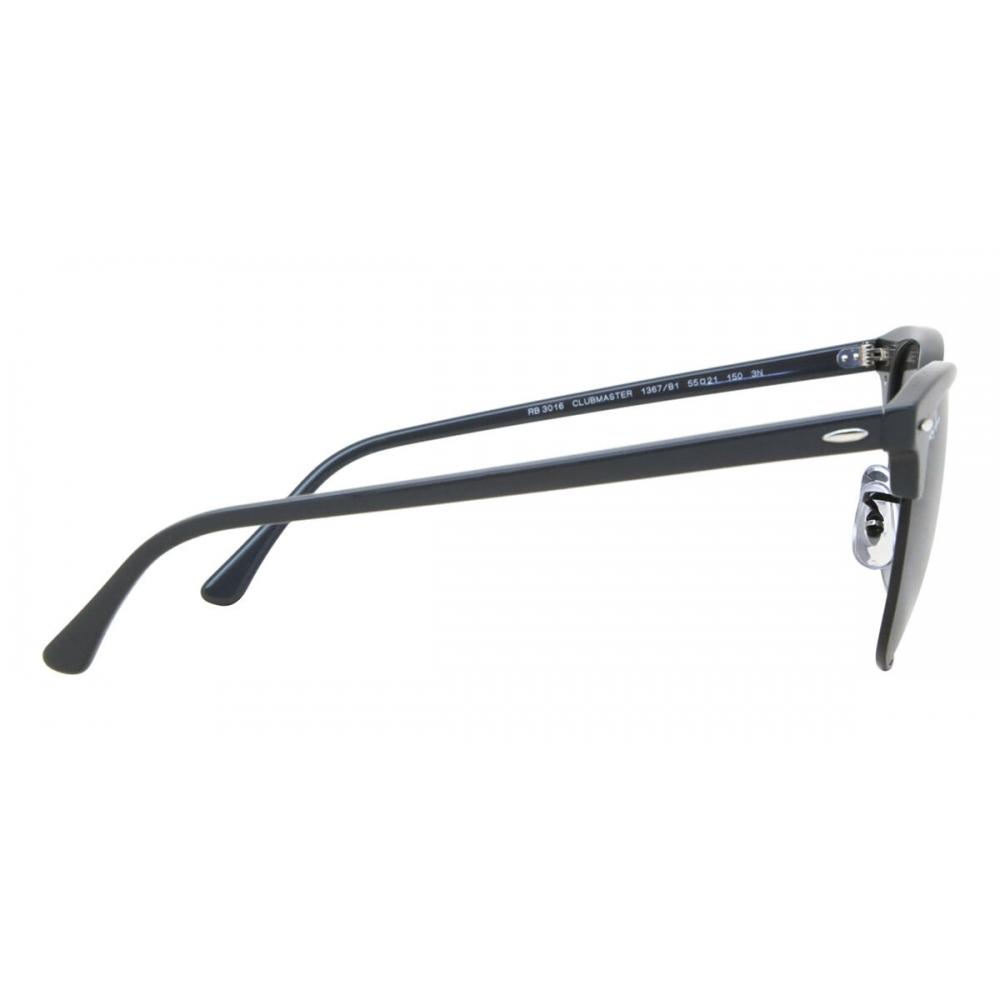 Ray Ban Rb3016 Clubmaster Asian Fit 1367b1 Unisex Sunglasses