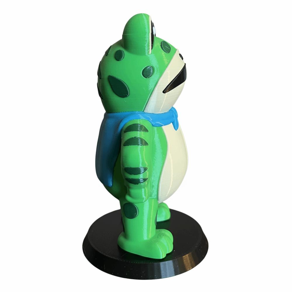 Funny Frog Ornaments 3D Printed Frog Model New Protest Frog Toy  Gifts