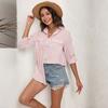 Elegant Women's summer blouses  striped casual woman tops women shirt blouse blusas blusa feminina long sleeve top female mujer