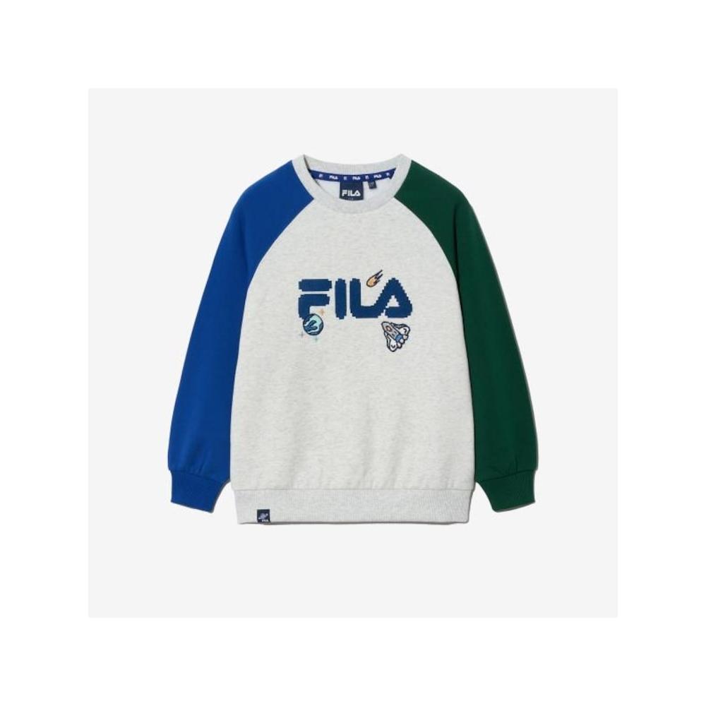 

[fila Kids] Толстовка Tod Raglan Color Block Fk2pog4501x Cmy q0zFk2pog4501xCmy CREAMMELANGE/100
