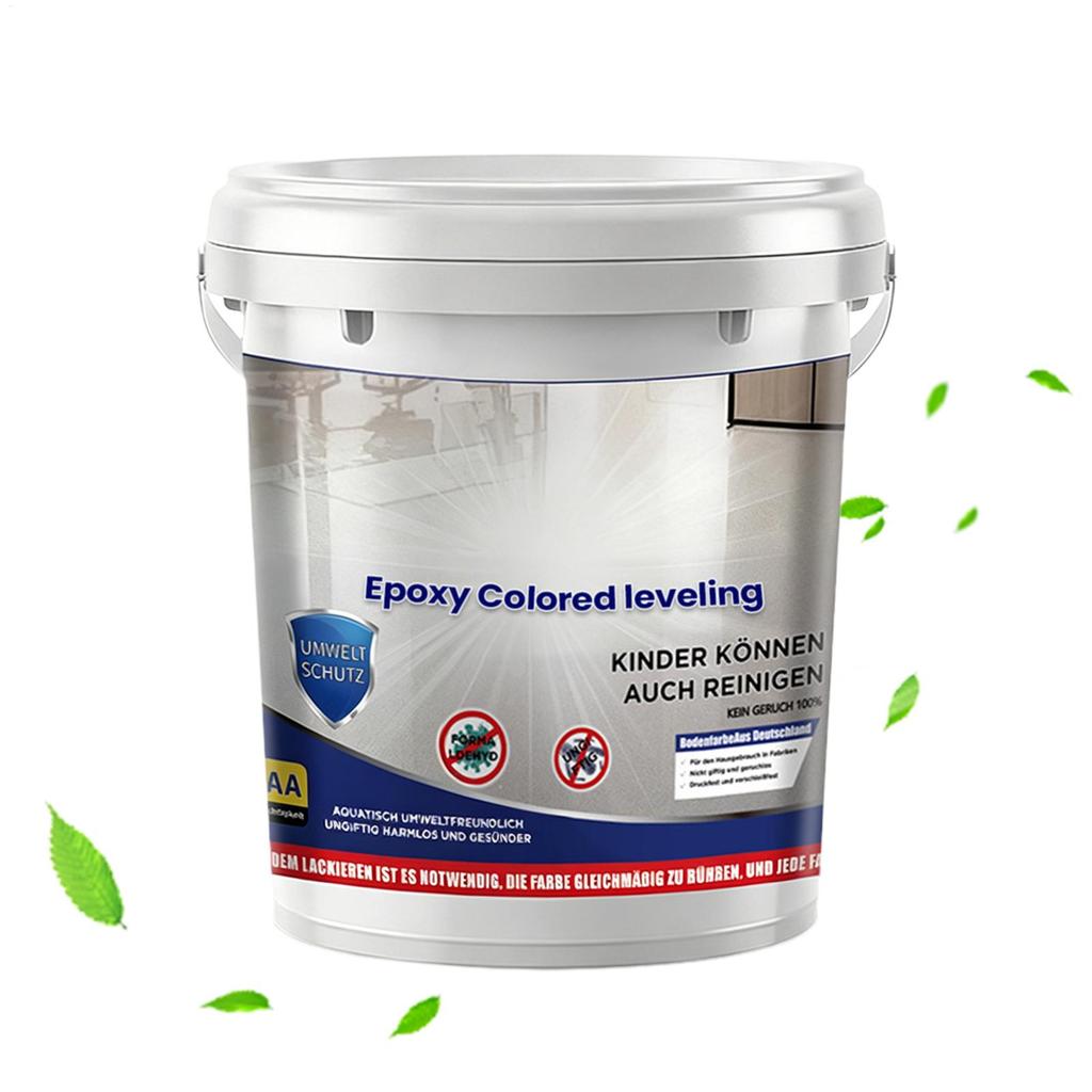 Floor Coating Epoxy Paint Sand Water Based Self Leveling High Gloss Marble Effect Waterproof Colored for Refinishing Tile Wood