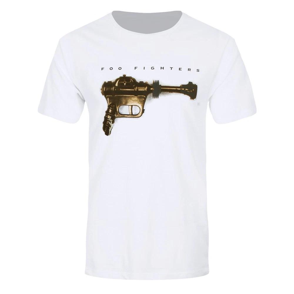 Foo Fighters TShirt Ray Gun Rock Official New White S