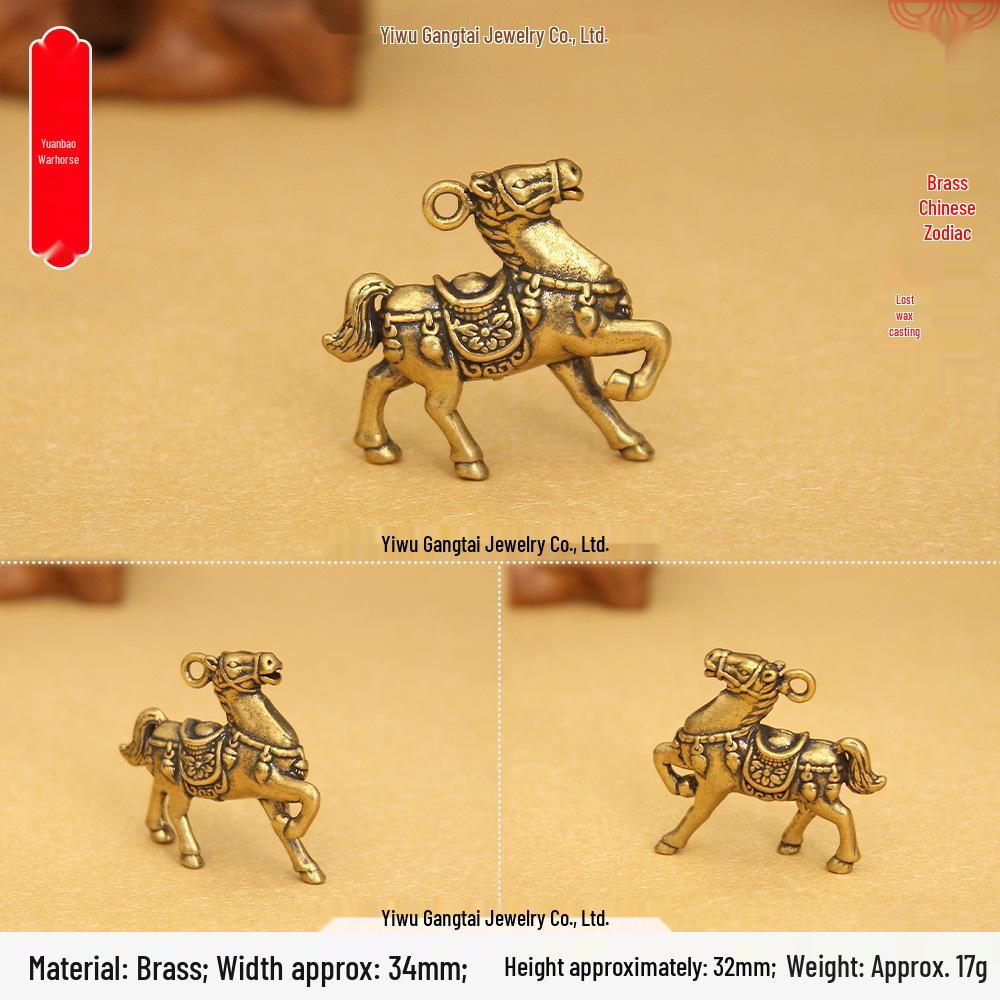 Portachiavi Rame Ottone 3D Dodici Segni Zodiacali