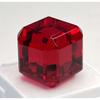 Ruby Red Mozambique Natural 47-49 Ct Cube Cut Fabulous Certified Loose Gemstone