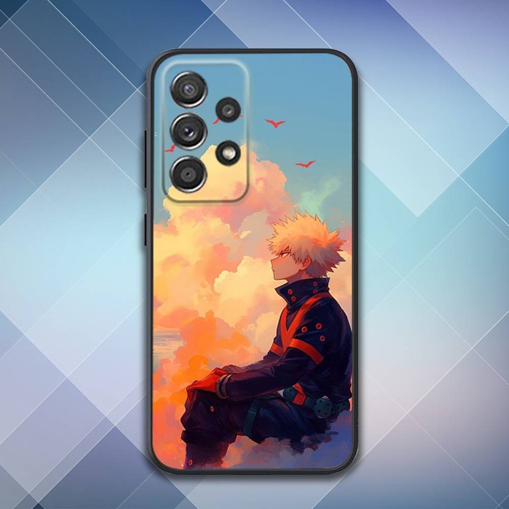 

B-Bakugo My Hero Academia Phone Case For Samsung S25,S24,S21,S22,S23,S30,Ultra,S20,Plus,Fe,Lite,Note,10,9,5G Black Cover Samsung S20plus5G