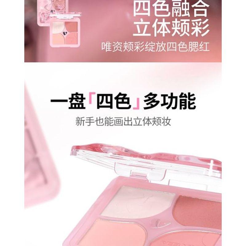 VEECCI - Blooming Mood 4 Colors Blush - 2 Types
