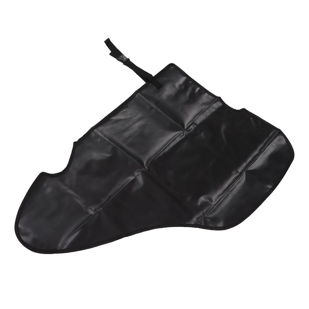 Caravan Towing Hitch Cover Waterproof Dustproof Sun Proof PVC Camper Hitch Protective Cover with Buckle Strap