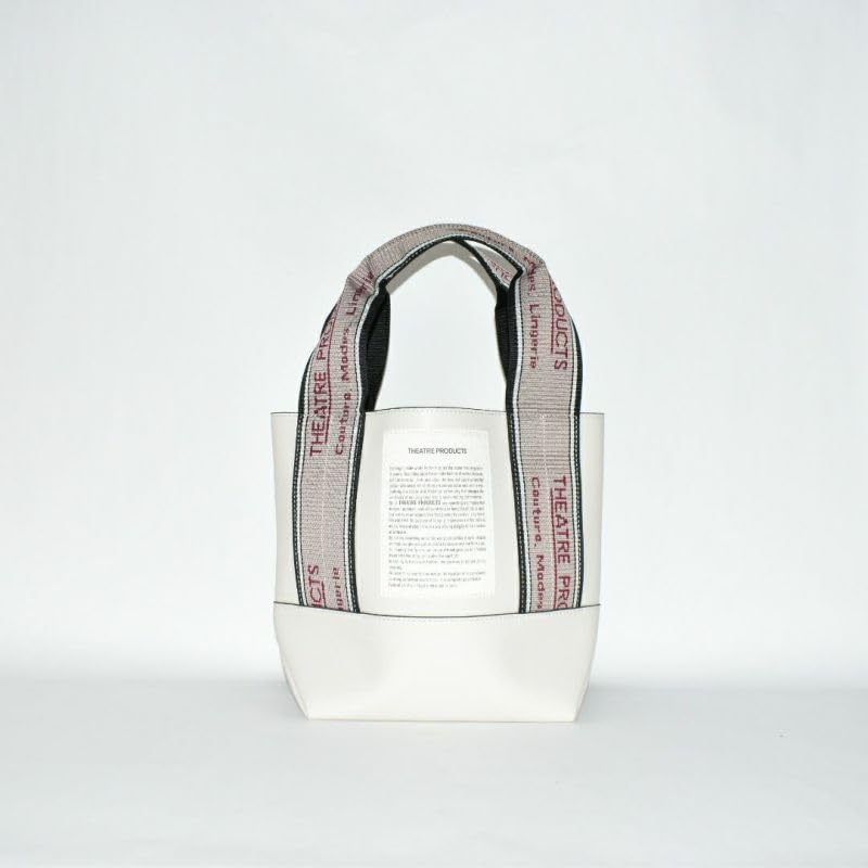 THEATRE PRODUCTS Synthetic Leather JQ Tape Size Free BL191198 Bag, S, Size, (IVORY)