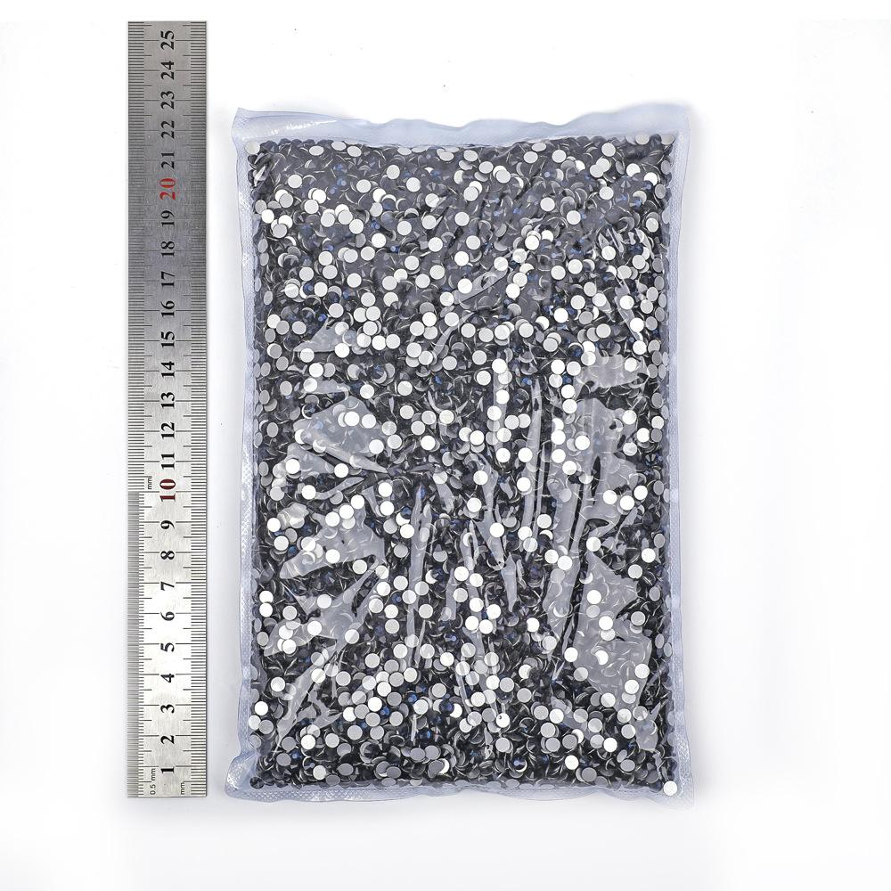

Мягкий Биг-бэг Плоское дно Алмазный Цветной Гальванизированный Хрустальный Алмаз Декоративная Страза Сделай сам Нейл-арт Стеклянные Ювелирные Аксессуары SS6 #14400 pcs/bag
