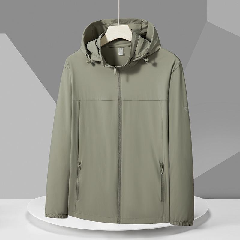 Physical quality outdoor sunscreen clothing for men and women, summer thin ice silk breathable sunscreen clothing UPF10 + fishing skin clothing