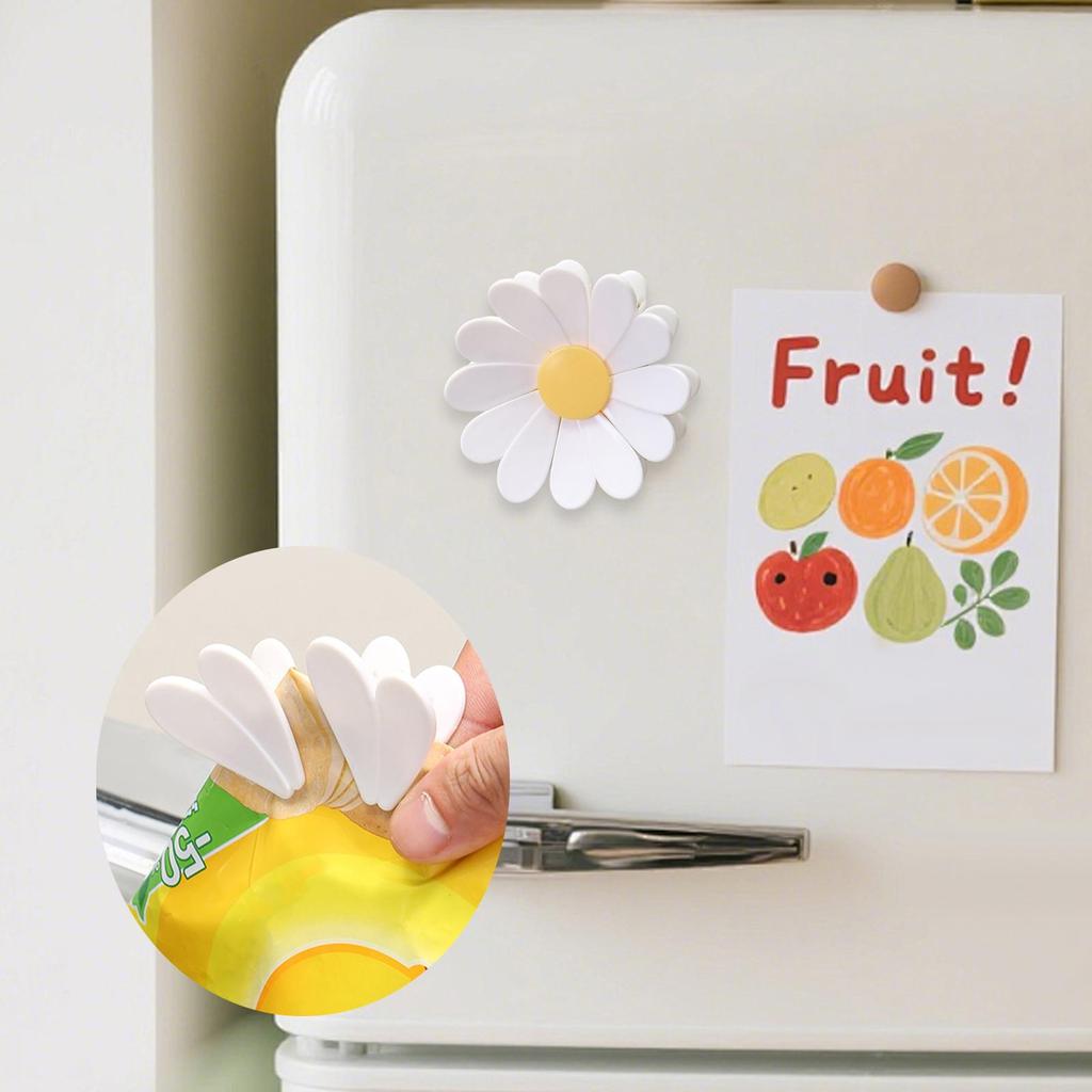 Flower Butterfly Bag Clips for Airtight Seal Fridge Decor, Sealing Clip for Kitchen