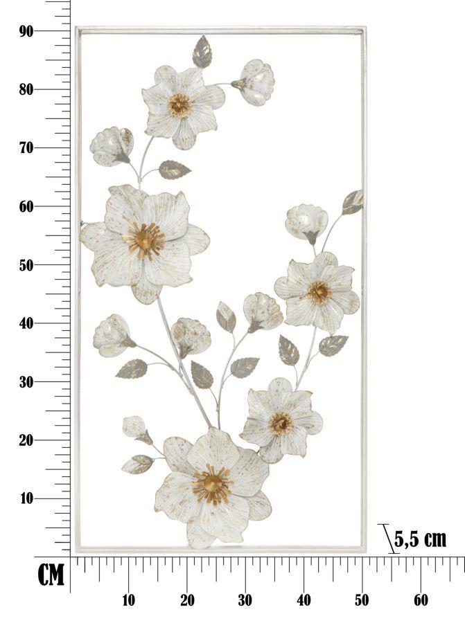 Wall Iron Panel Flix 50X5.5X90.5 Cm