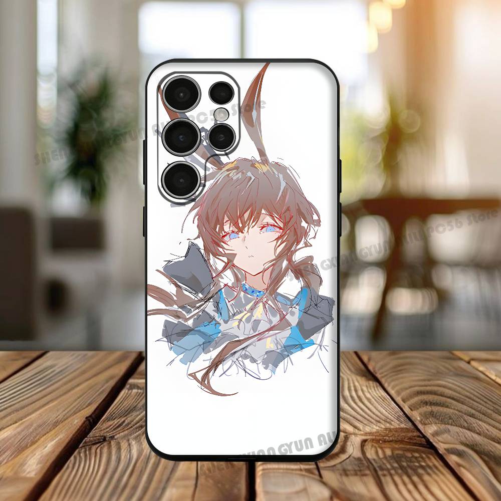 

Game Amiya Phone Case For Samsung S24 25 23 22 21 20 Plus Ultra 5G Lite Shockproof Cover Samsung S22plus5G