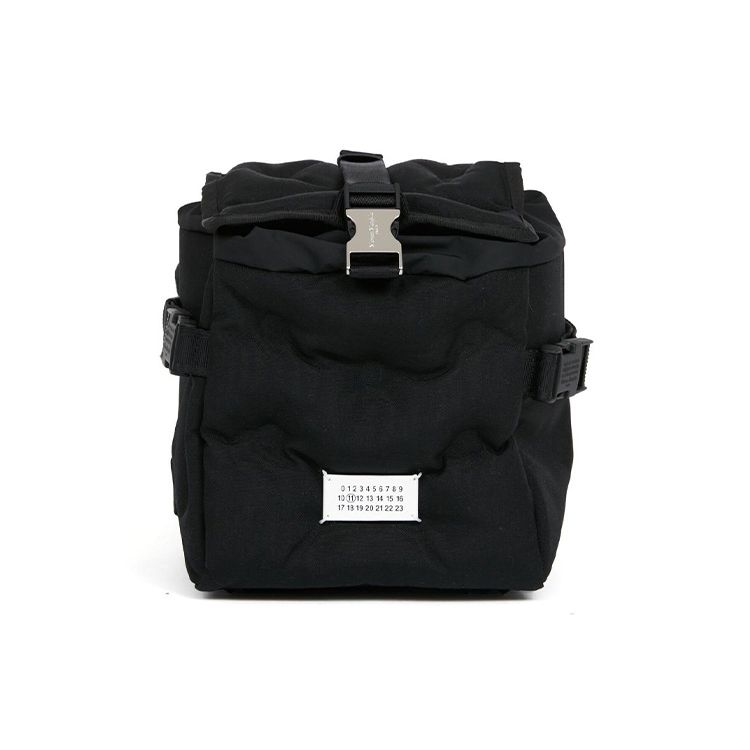 

Maison Margiela Iconic Number Pattern Quilted Calfskin And Polyester Backpack Men Backpack Black SB2WA0003P1511 Basic Set (Bag+Dust Bag)