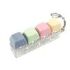 Keyboard Keychain Fidget Toy Stress Relief Compact Lightweight Design Realistic Clicking Sounds Key Chain