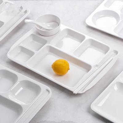 Commercial Melamine Divided Food Tray