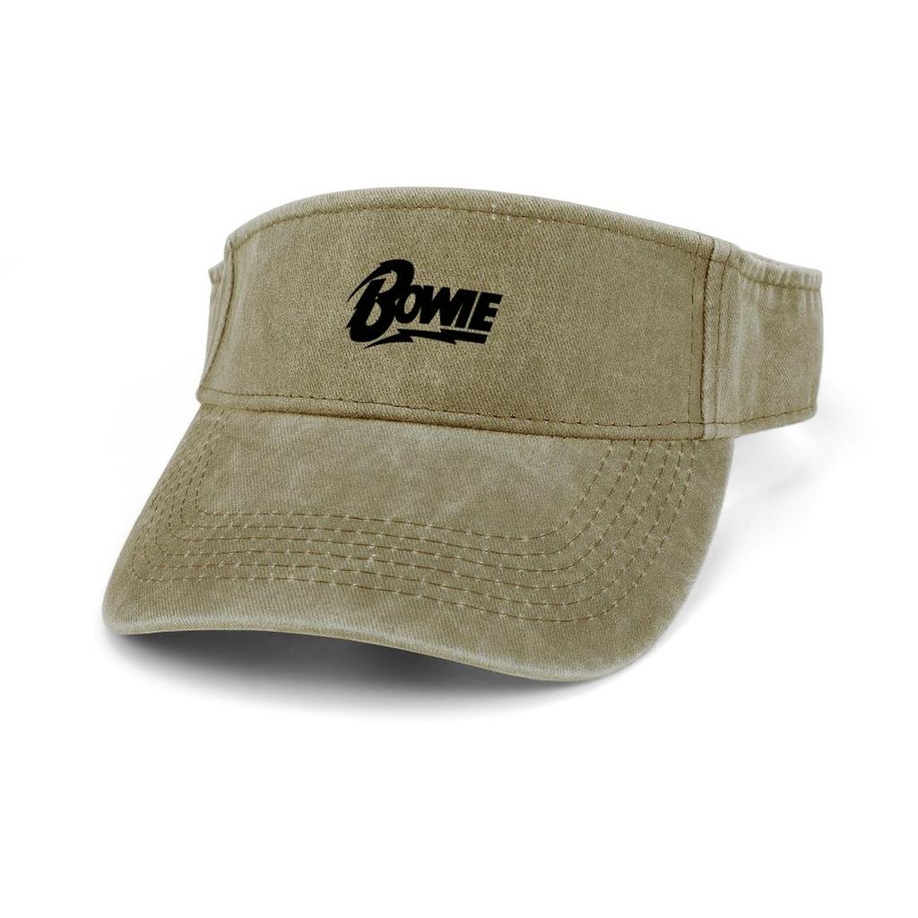 David Rockstar Sänger Sonnenblende Leaky Top Cowboyhüte Unisex Damen Sport Baseball Tennis Golf Caps Open Top Custom Hat