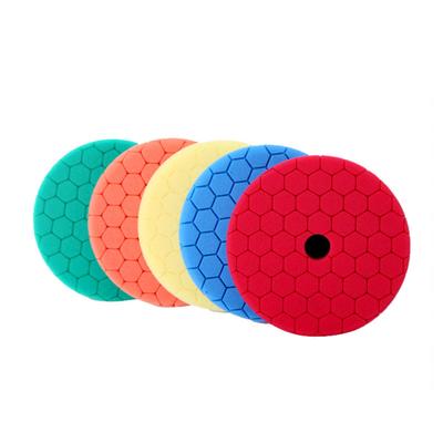 6Inch Car Sponge Polishing Pad Self-Adhesive Buffing Waxing Sponge Wool Wheel Polishing Pad For Car Polisher Drill