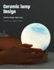 Creative Planet Moon & Starry Sky Projector: Remote-Controlled Night Table Lamp for Bedroom Atmosphere
