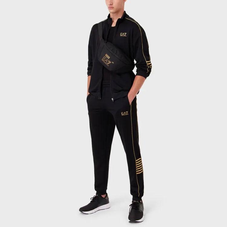 EMPORIO ARMANI EA7 FW23 Casual Pants Men's Black 6RPP53-PJ16Z-0208