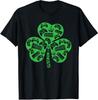 Funny Gamer Gift Game Shamrock St Patricks Day Unisex T-Shirt