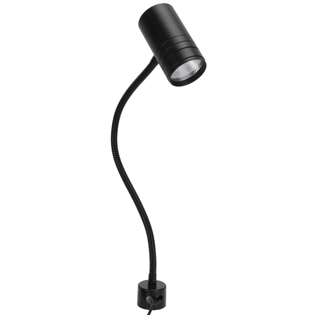 12W LED Work Light Flexible Gooseneck Sewing Machine Lamp Magnetic Base Machine Tool LampEU Plug