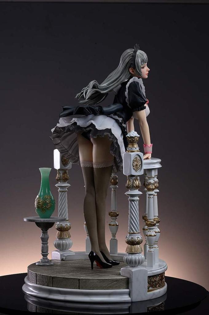 Kaitendo Holiday Maid Monica Tecia Scale Cold Cast Painted Complete Figure (Pedestal Marble) 1/4